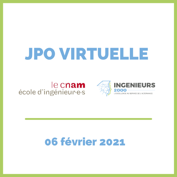 JPO Virtuelle EI.Cnam de 9h à 15h