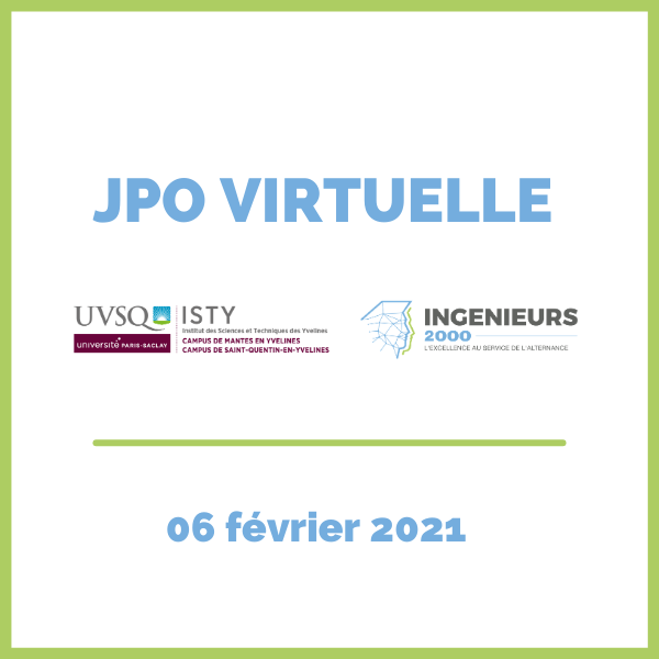 JPO Virtuelle de ISTY de 9h à 18h30